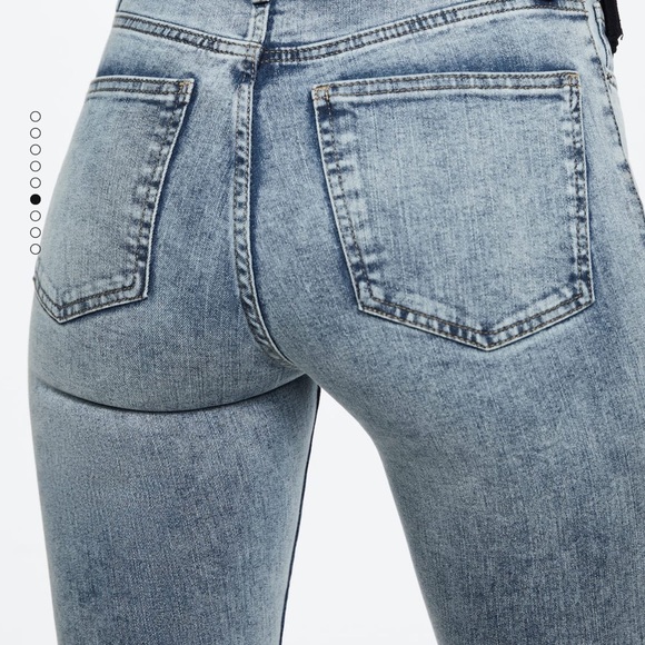 Elsa Medium Waist Skinny Jeans - Picture 4 of 8